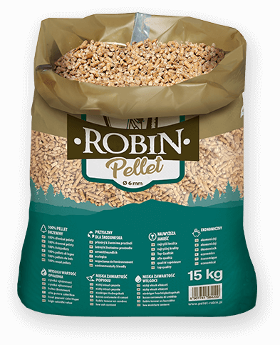 worek pelletu opałowego Robin do kupienia w Mszczonowie lub sklepie internetowym